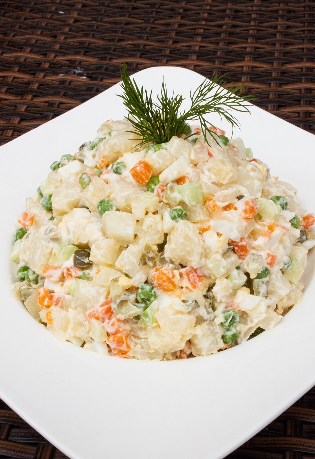 Russian Potato Salad Olivie