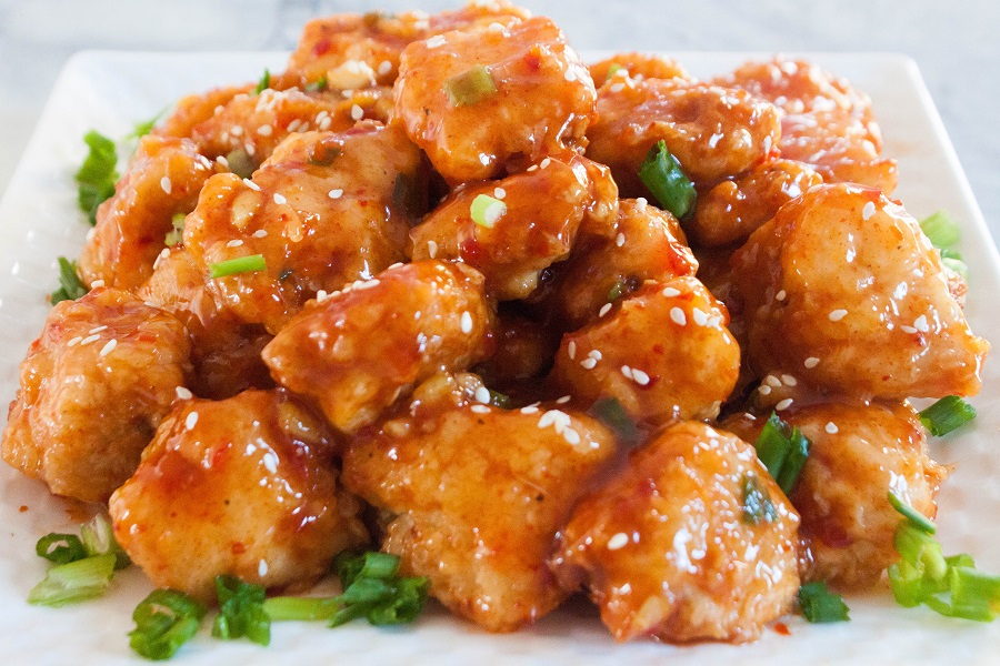 Delicious spicy Tai Chicken