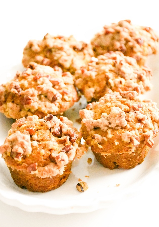 Pumpkin Crumb Muffins