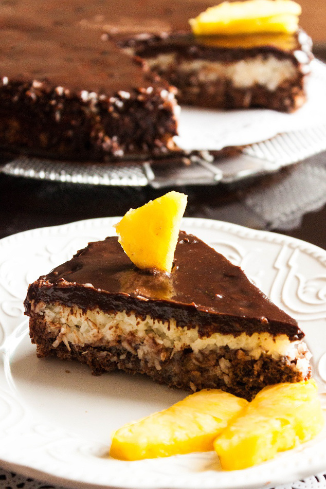 Chocolate Coconut Layer Cake