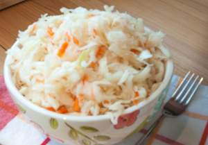 Delicious and tasty homemade Sauerkraut - great appetizer, side dish or an addition to a salad!