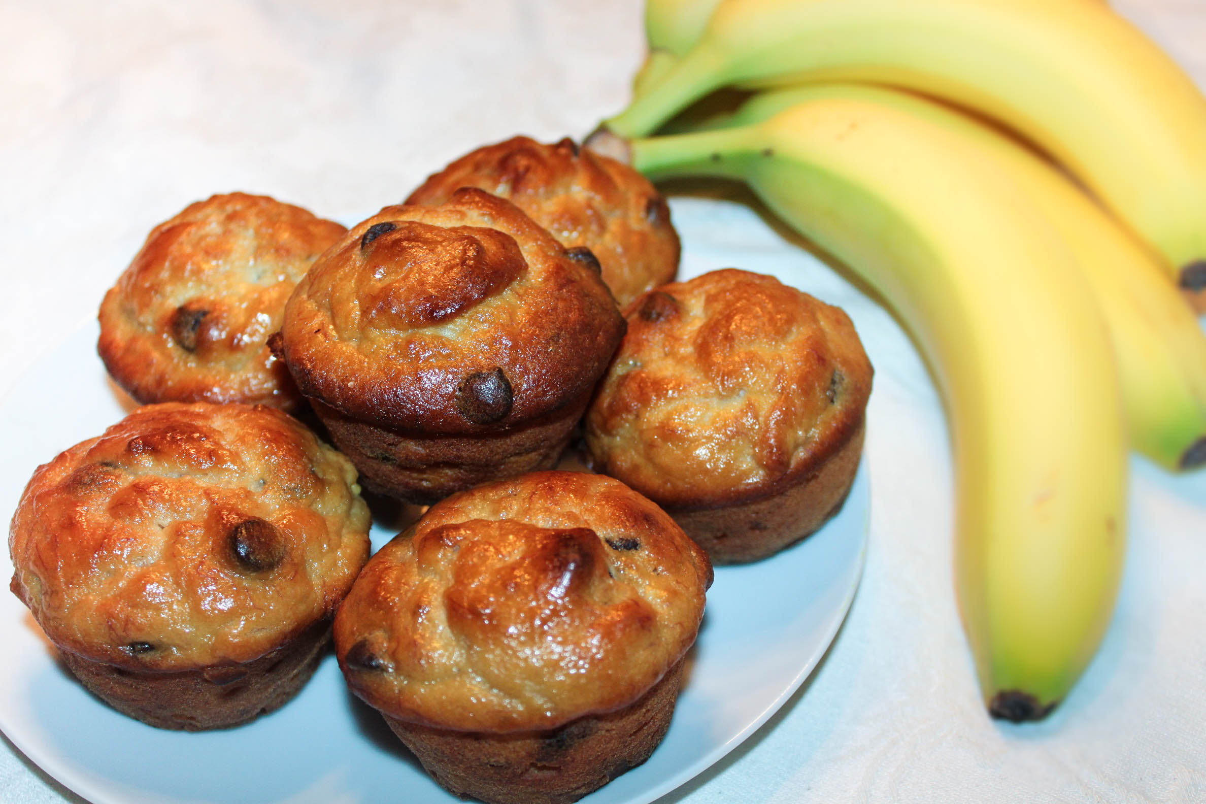 Moist and Flavorful Banana Chocolate Chip Muffins