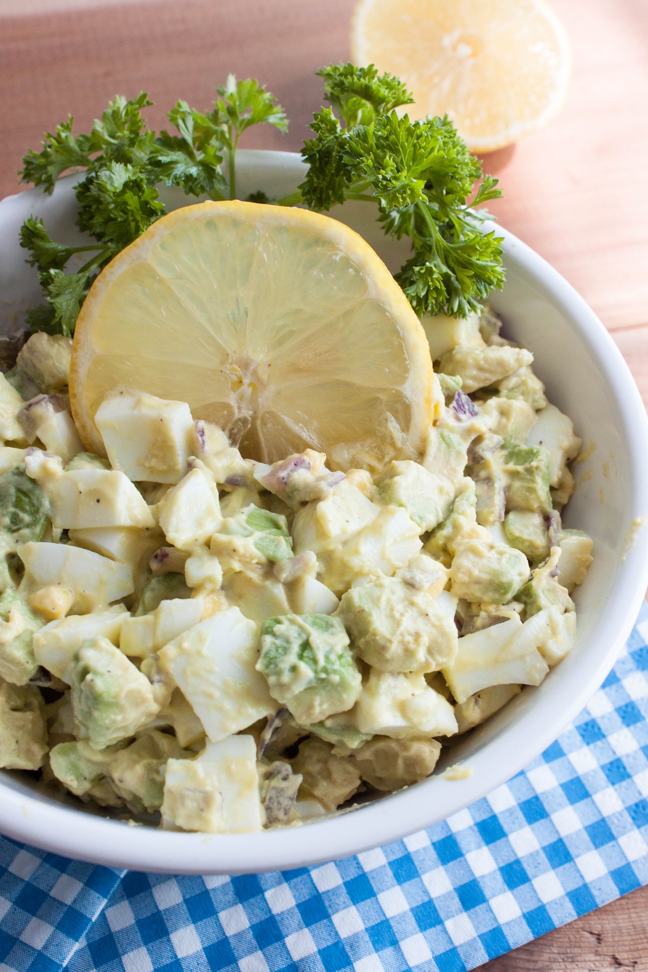 Avocado Egg Salad - delicious replacement for your breakfast eggs