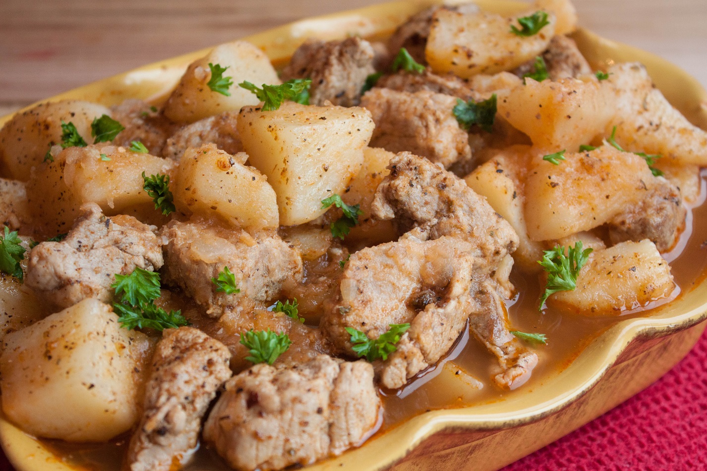 Pork and Potato Stew - delicious one-pot meal!