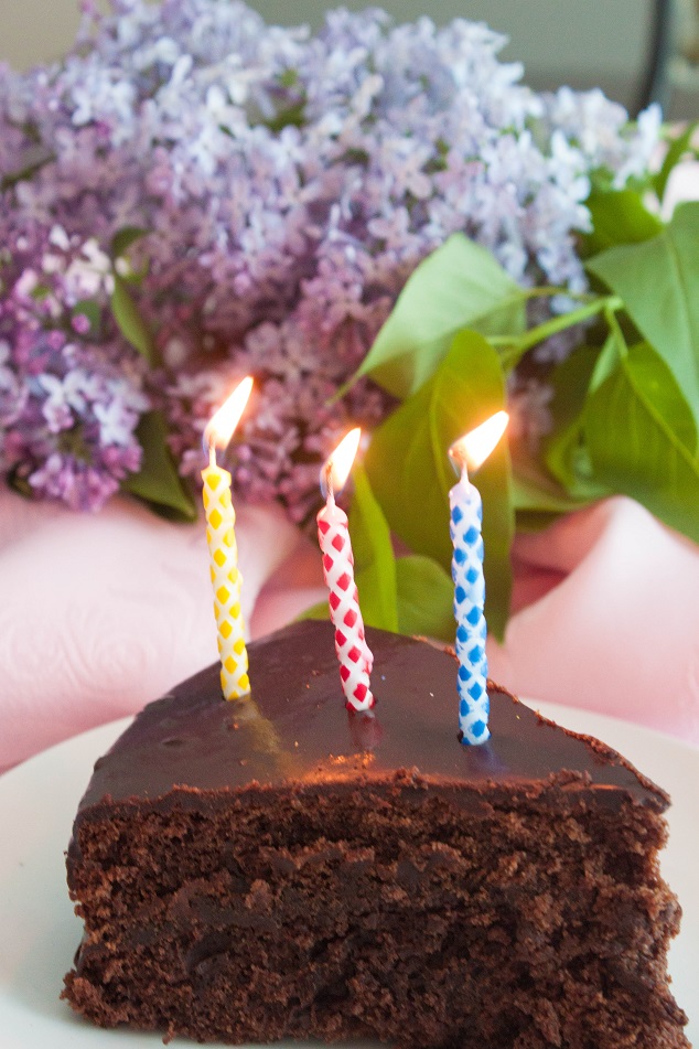 Delicious Double Chocolate Cake