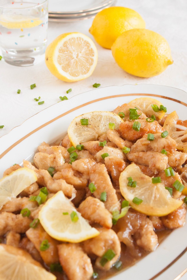 Light, Flavorful and Delicious Lemon Chicken