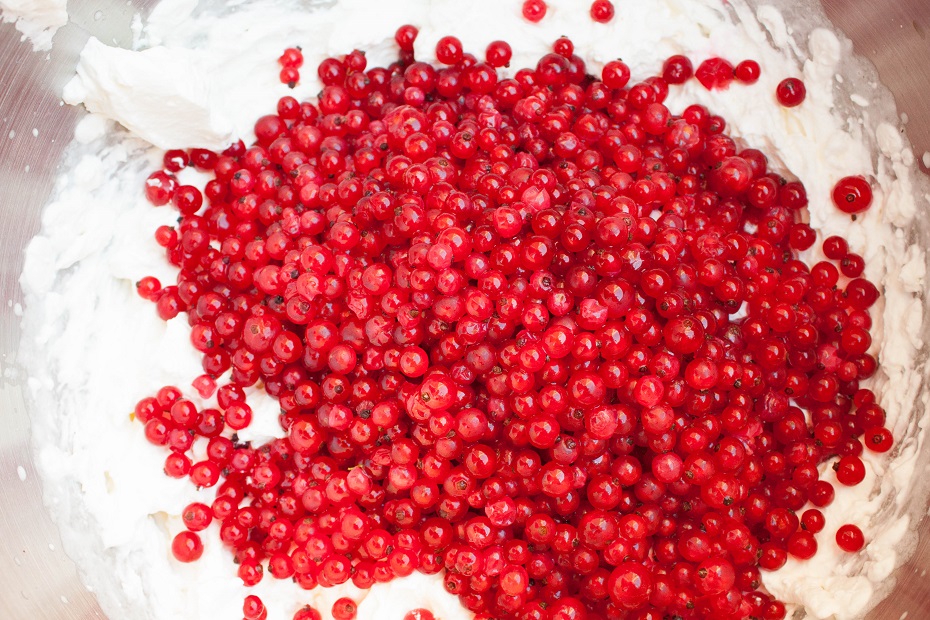 Cream with Red Currants